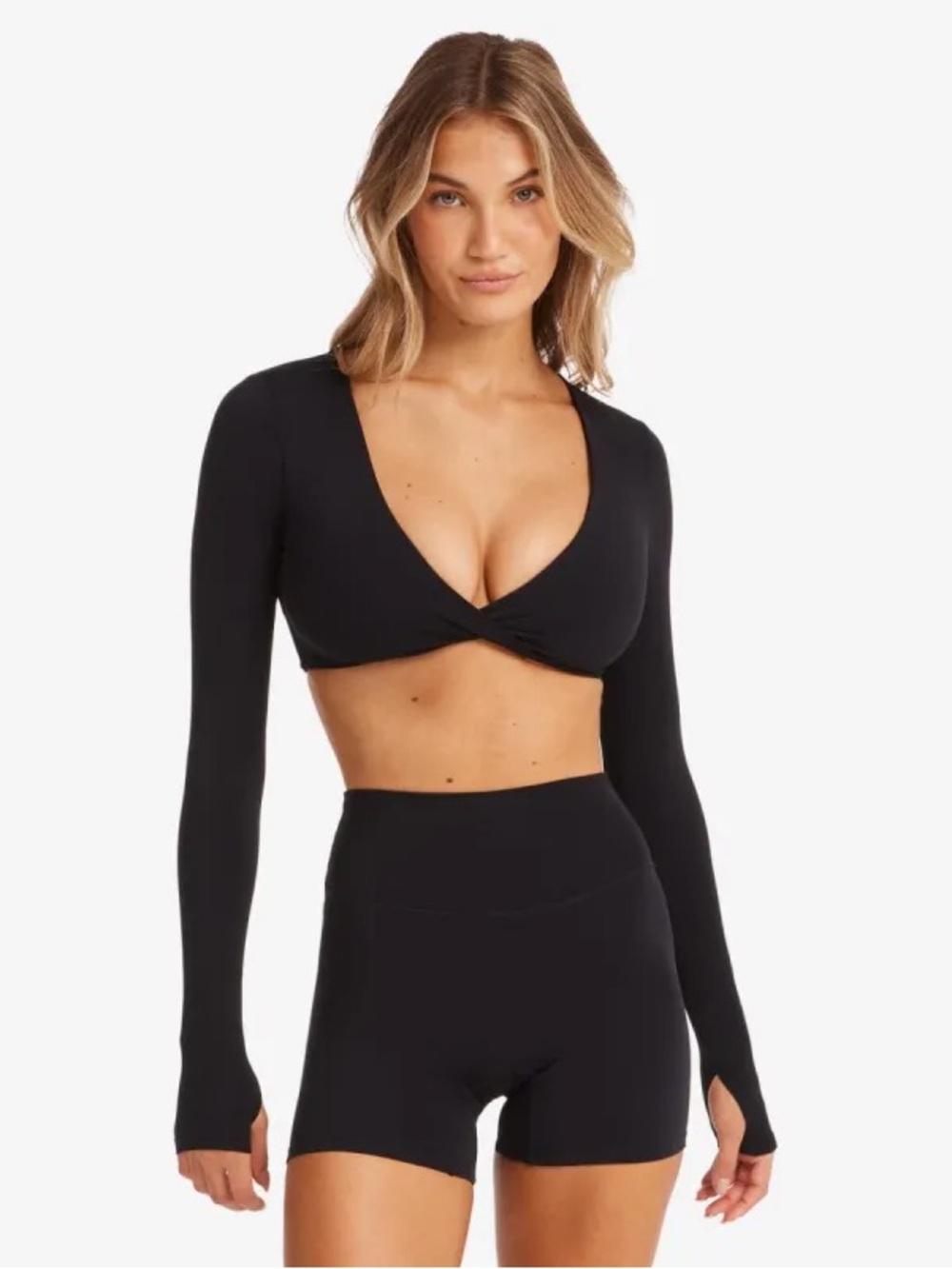 CSB Fade Sierra Long Sleeve Crop